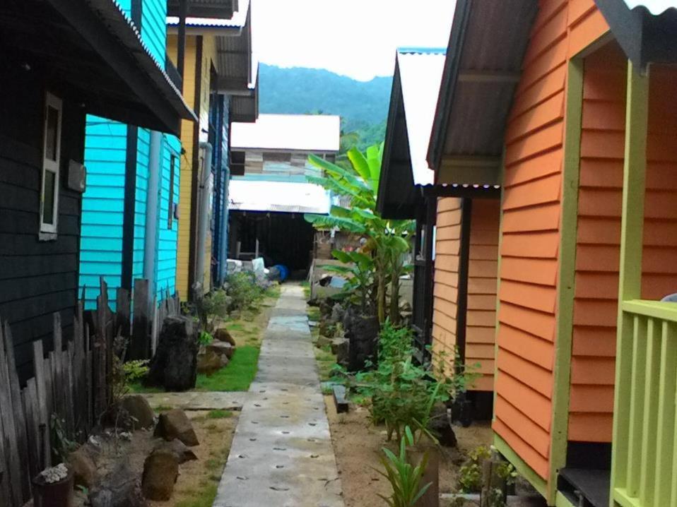 Beach Shack Chalet - Garden View Aframe Big Unit Hotel Kampong Juara Exterior foto